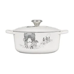 Le Creuset Harlem Toile De Jouy Signature Round Dutch Oven -Kitchenware Sales Shop 21177248351430 2