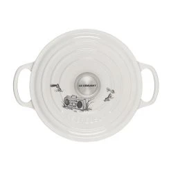 Le Creuset Harlem Toile De Jouy Signature Round Dutch Oven -Kitchenware Sales Shop 21177248351430 3