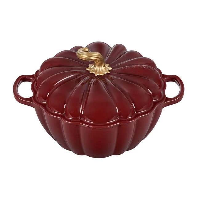Le Creuset Pumpkin Cocotte 12 Le Creuset Pumpkin Cocotte - Image 12