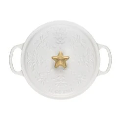 Le Creuset Noël Collection Holiday Tree Round Dutch Oven -Kitchenware Sales Shop 230720 LCP5071