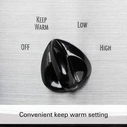 Hamilton Beach 5 Quart Slow Cooker, Silver 10 Hamilton Beach 5 Quart Slow Cooker, Silver -Kitchenware Sales Shop 33156R 04TOI