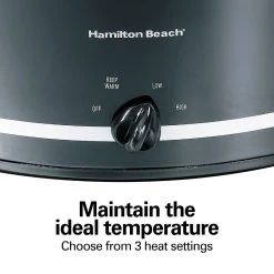 Hamilton Beach 8 Quart Slow Cooker -Kitchenware Sales Shop 33182 VPA 05