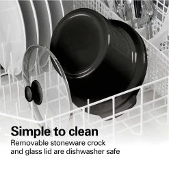 Hamilton Beach 8 Quart Slow Cooker, Red -Kitchenware Sales Shop 33184 VPA 06