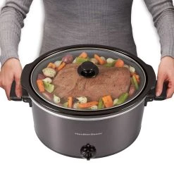 Hamilton Beach 10 Quart Oval Slow Cooker -Kitchenware Sales Shop 33191 07