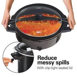 Hamilton Beach 10 Quart Extra-Large Stay Or Go® Slow Cooker -Kitchenware Sales Shop 33195 VPA 03