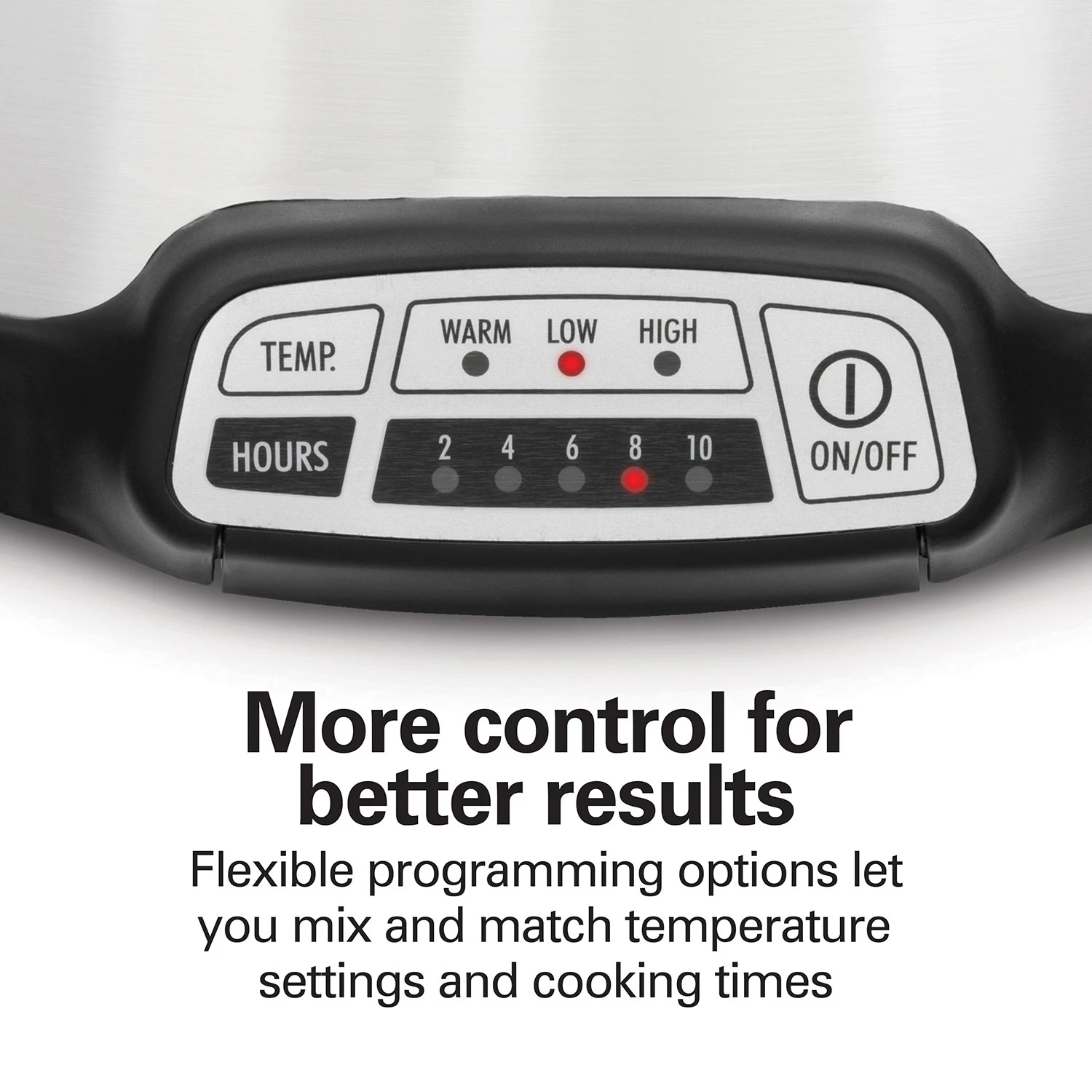 Stay Or Go® Programmable Slow Cooker, Silver 4 Stay Or Go® Programmable Slow Cooker, Silver - Image 4