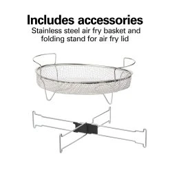 Hamilton Beach Air Fry Lid For 6 Quart Oval Slow Cookers -Kitchenware Sales Shop 33602 VPA 05