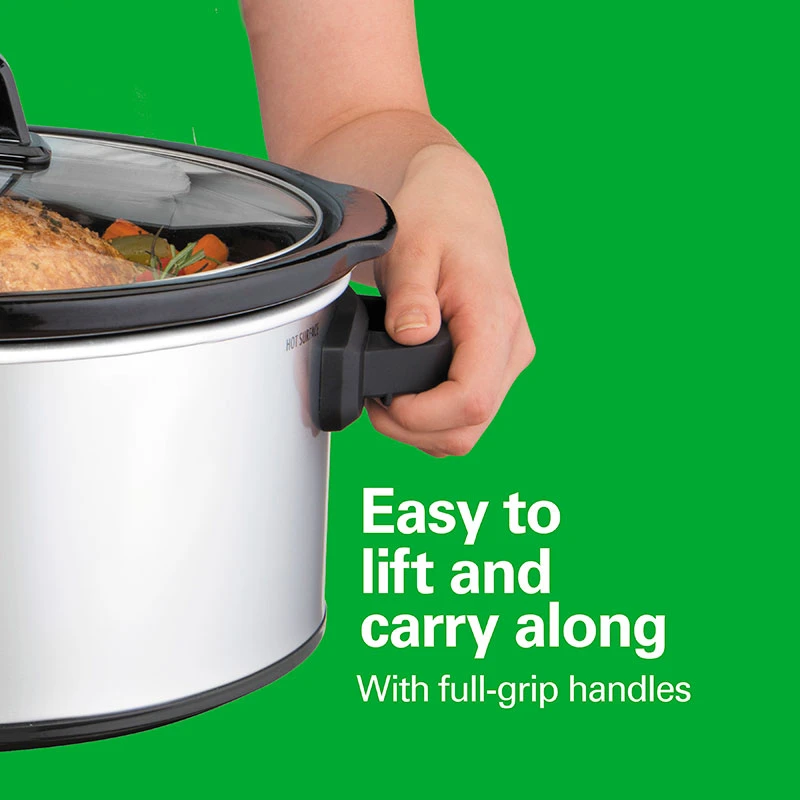 Hamilton Beach 6 Quart Oval Slow Cooker 4 Hamilton Beach 6 Quart Oval Slow Cooker - Image 4