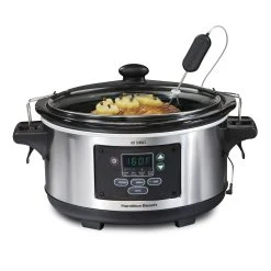 Set & Forget®6 Qt. Programmable Slow Cooker, Stainelss Steel