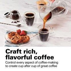 Hamilton Beach Pour Over Coffee Maker, 17 Ounce Glass Carafe -Kitchenware Sales Shop 40406 VPA 06