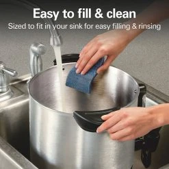 Hamilton Beach 40 Cup Coffee Urn, Black & Stainless -Kitchenware Sales Shop 40514R VPA 06