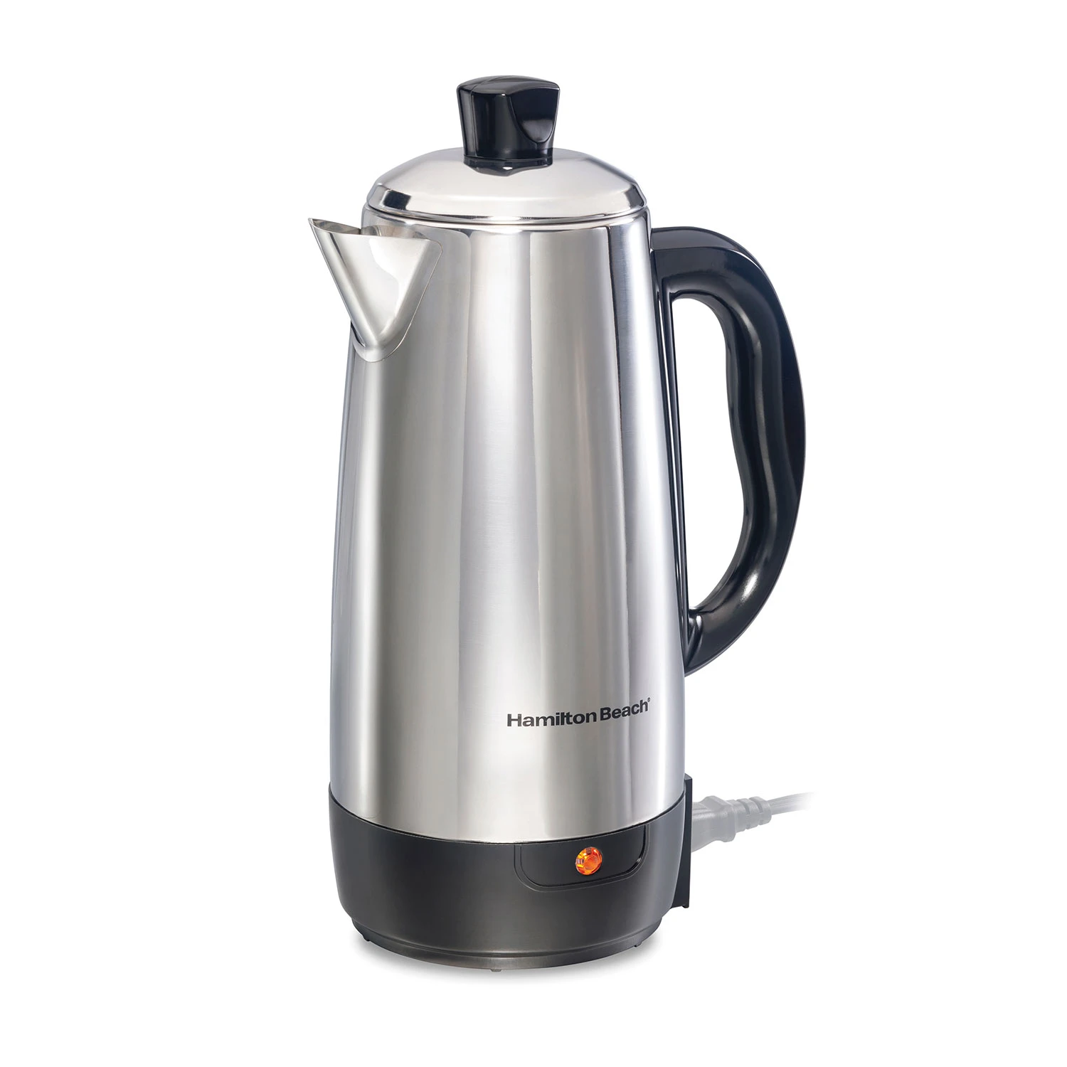 12 Cup Percolator With Cool-Touch Handle, Stainless Steel 1 12 Cup Percolator With Cool-Touch Handle, Stainless Steel
