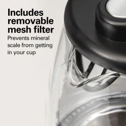 Hamilton Beach 1.7 Liter Glass Kettle -Kitchenware Sales Shop 40865 VPA 06 1