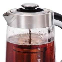 Hamilton Beach 1.7 Liter Electric Glass Kettle With Tea Steeper -Kitchenware Sales Shop 40868 06