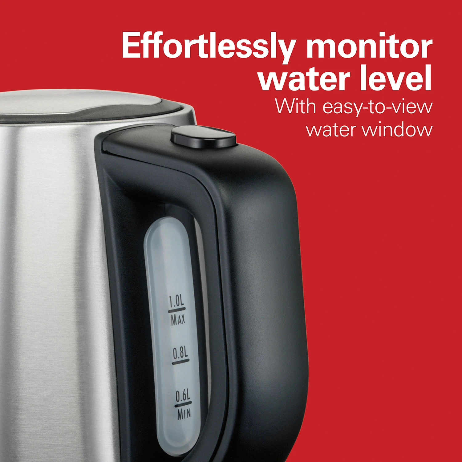 Recertified 1 Liter Stainless Steel Electric Kettle 5 Recertified 1 Liter Stainless Steel Electric Kettle - Image 5