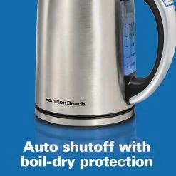 Variable Temperature Electric Kettle, Stainless Steel 13 Variable Temperature Electric Kettle, Stainless Steel -Kitchenware Sales Shop 41020R VPA 06