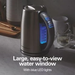 Variable Temperature Electric Kettle, Stainless Steel 14 Variable Temperature Electric Kettle, Stainless Steel -Kitchenware Sales Shop 41020R VPA 07