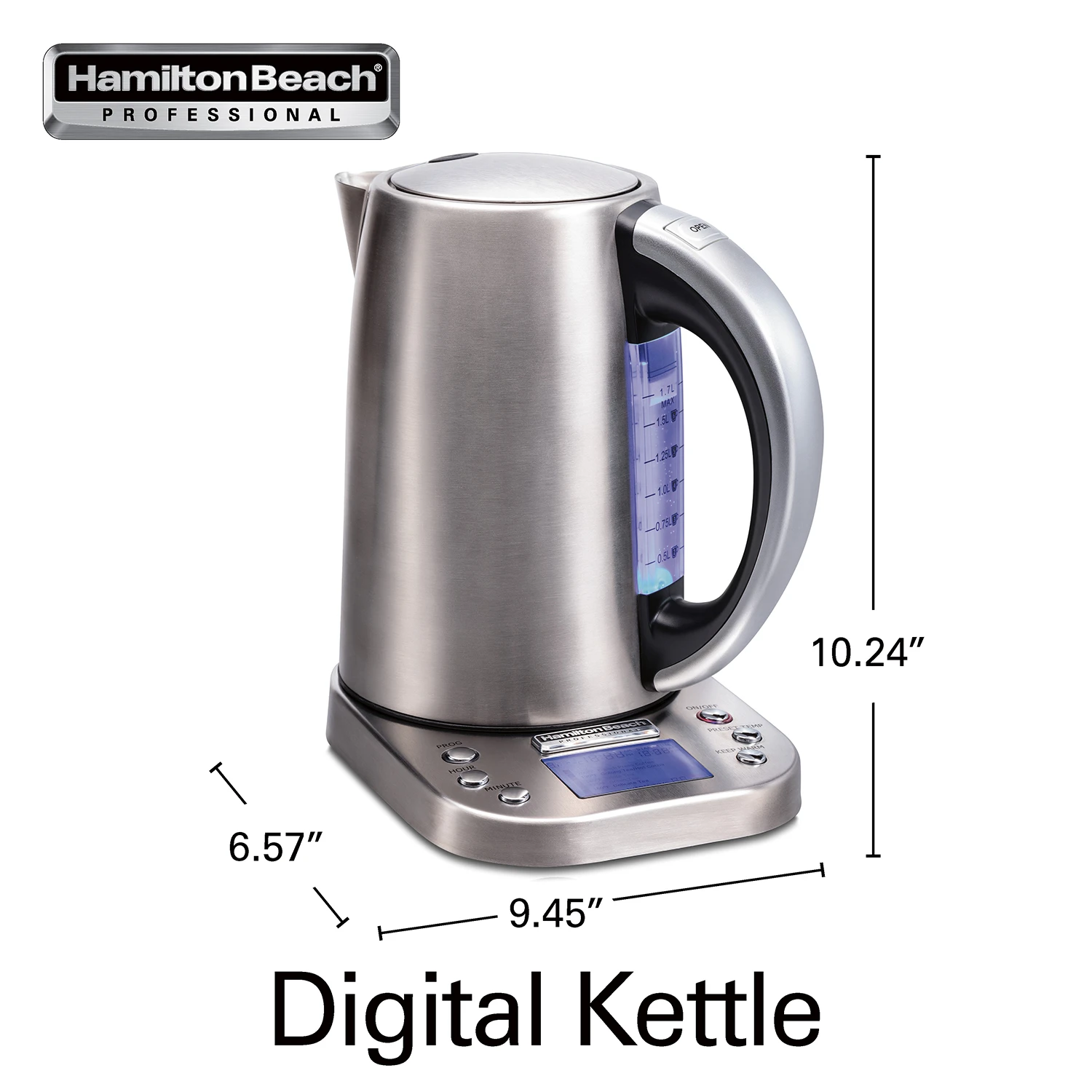 Hamilton Beach® Professional Digital Kettle 7 Hamilton Beach® Professional Digital Kettle - Image 7