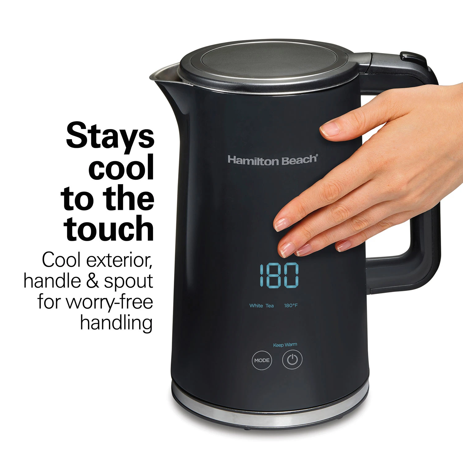 1.7 Liter Cool-Touch Digital Kettle 2 1.7 Liter Cool-Touch Digital Kettle - Image 2