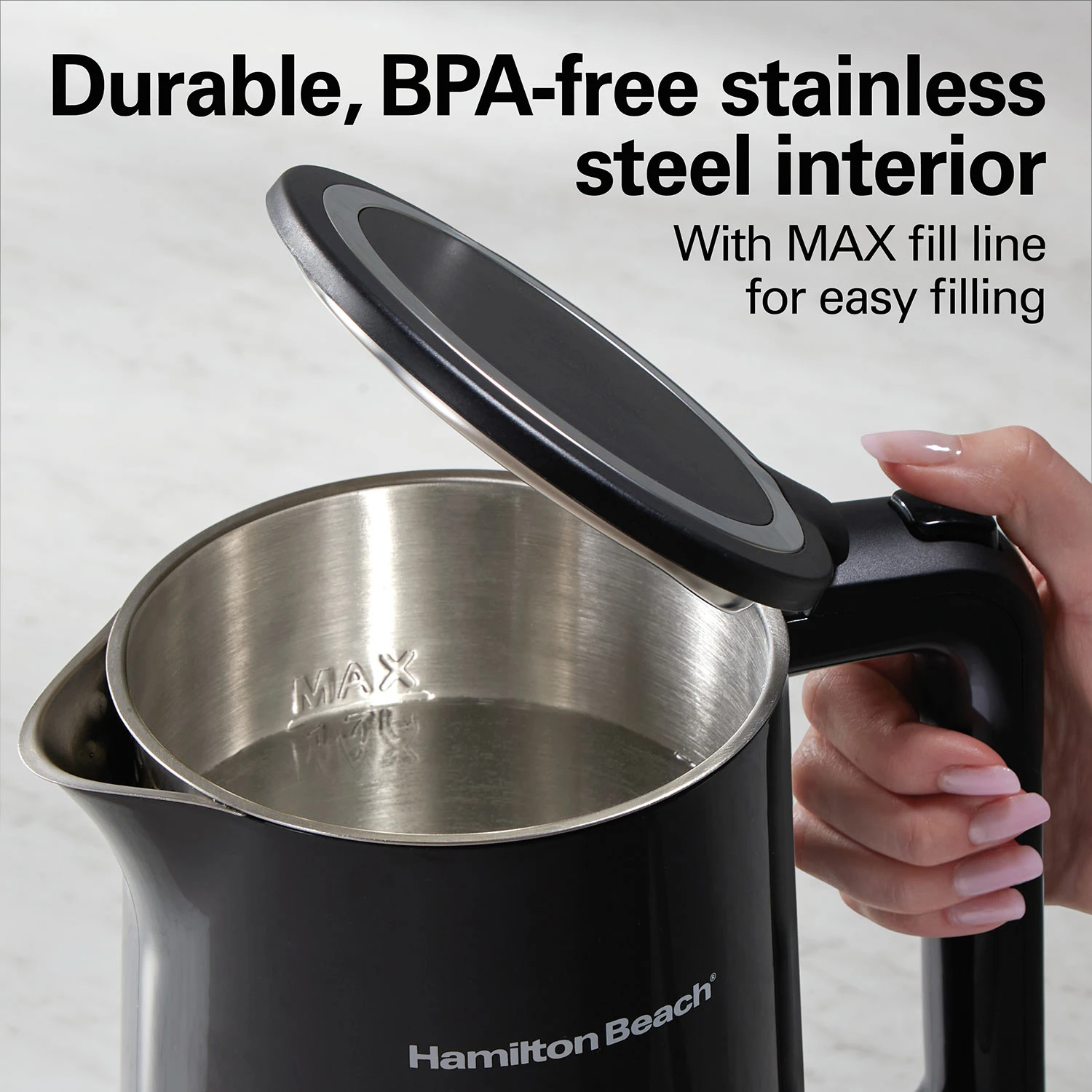 1.7 Liter Cool-Touch Digital Kettle 4 1.7 Liter Cool-Touch Digital Kettle - Image 4