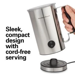 Hamilton Beach Milk Frother And Warmer Stainless Steel -Kitchenware Sales Shop 43560C VPA 03