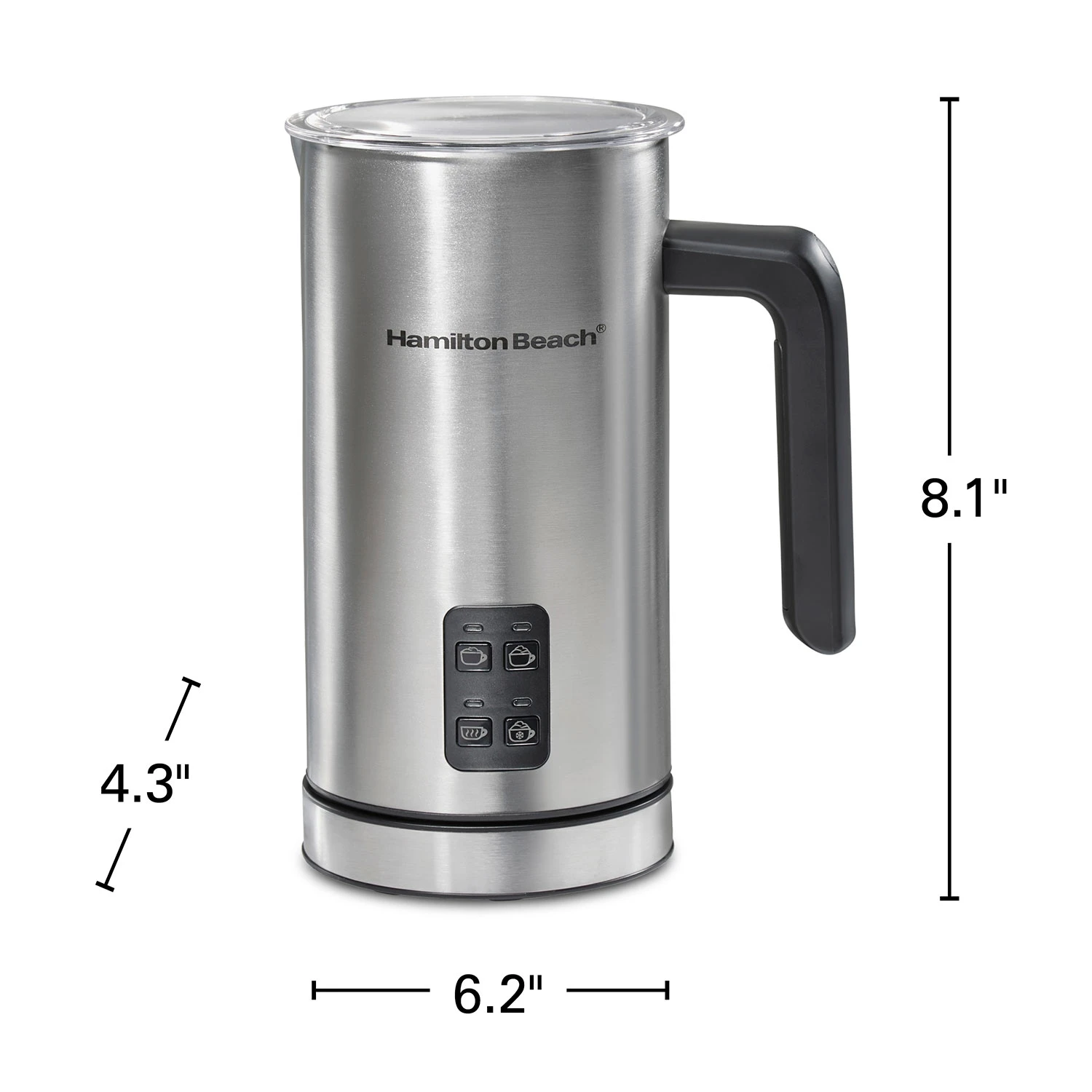 Milk Frother And Warmer, Stainless Steel 8 Milk Frother And Warmer, Stainless Steel - Image 8