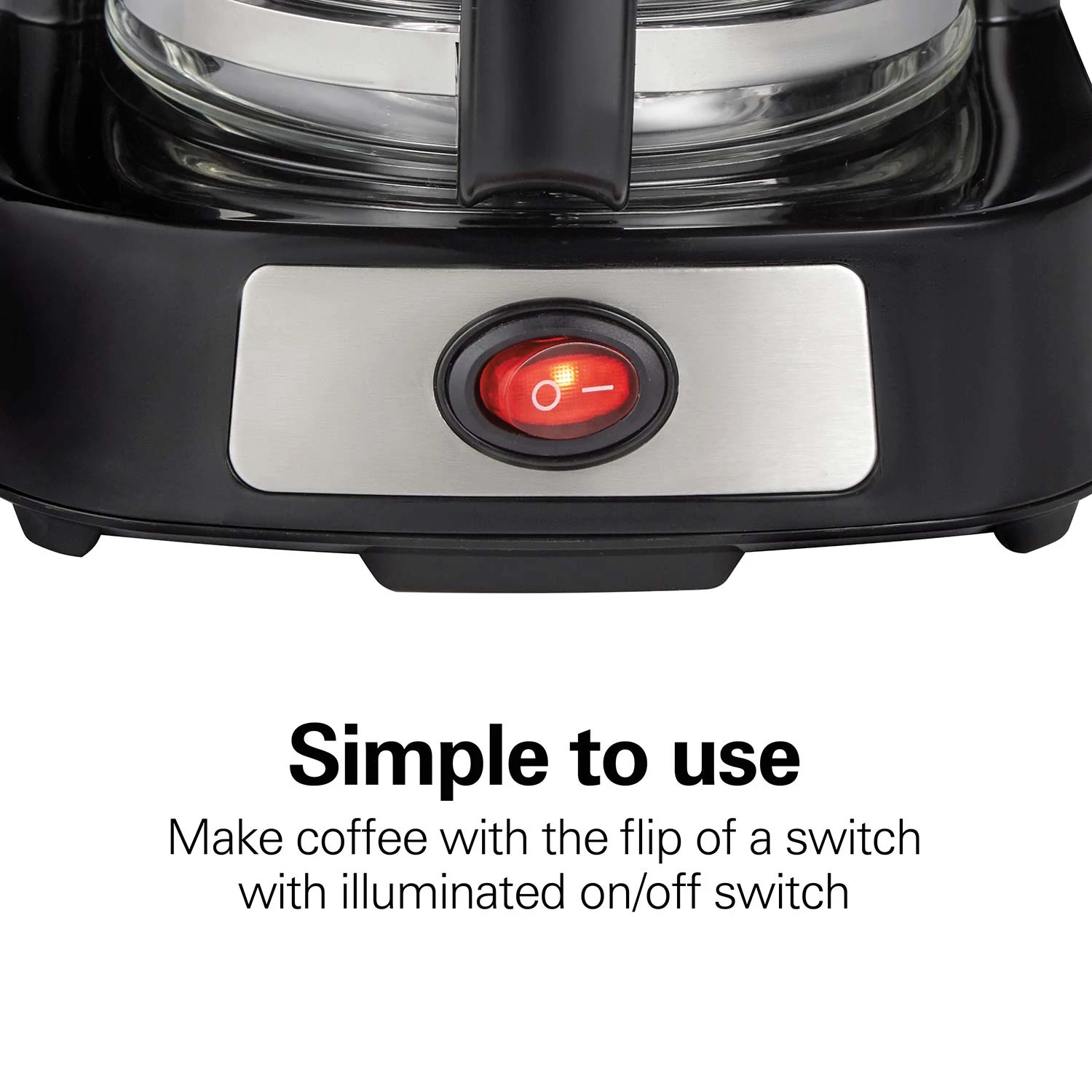 Hamilton Beach FrontFill® 5 Cup Compact Coffee Maker With Glass Carafe 5 Hamilton Beach FrontFill® 5 Cup Compact Coffee Maker With Glass Carafe - Image 5