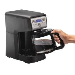 Hamilton Beach 12 Cup Compact Programmable Coffee Maker -Kitchenware Sales Shop 46200 05