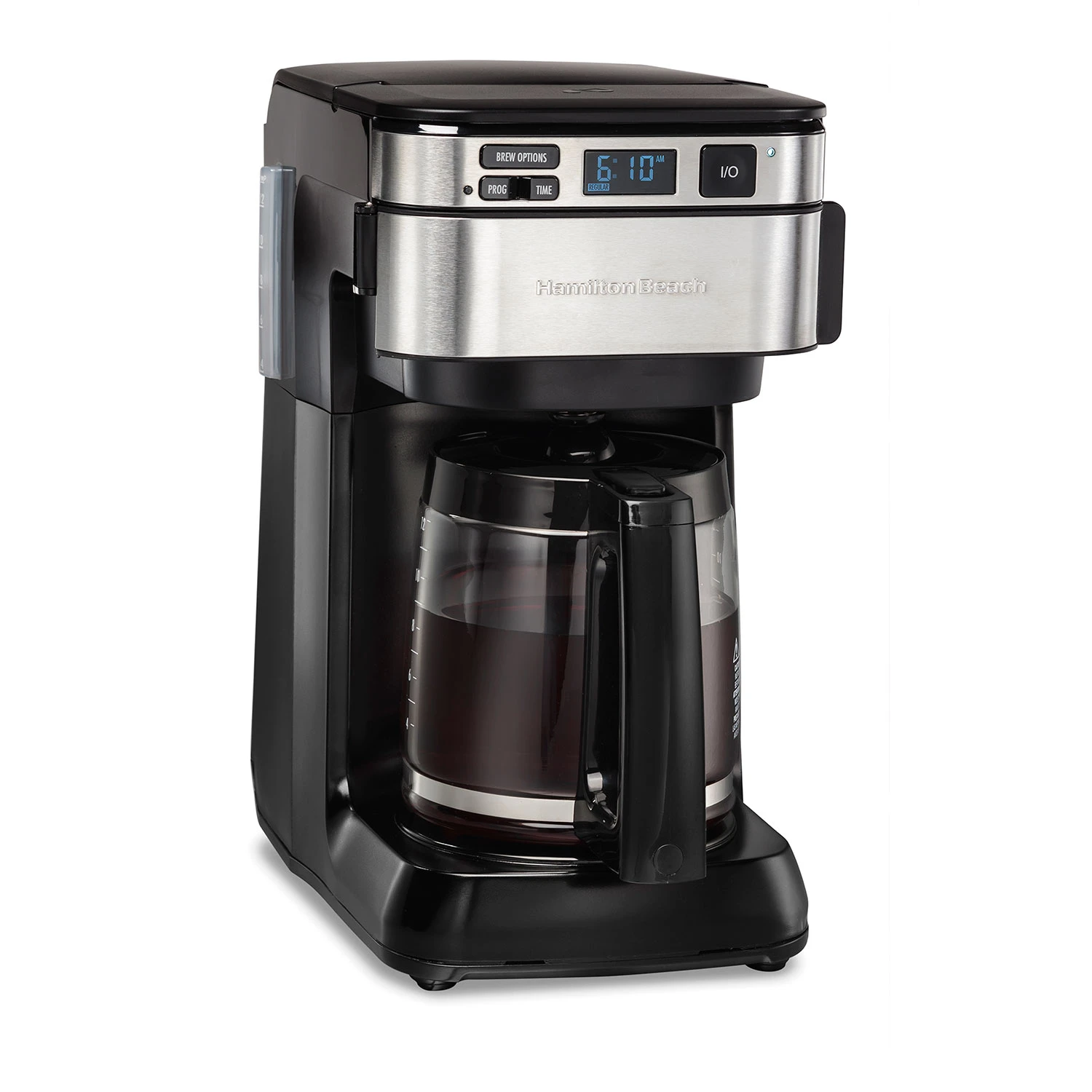 Hamilton Beach Front-Fill® 12 Cup Programmable Coffee Maker With Swing-Out Basket 1 Hamilton Beach Front-Fill® 12 Cup Programmable Coffee Maker With Swing-Out Basket