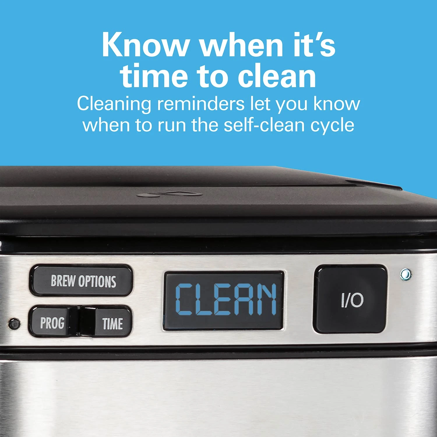 Hamilton Beach Front-Fill® 12 Cup Programmable Coffee Maker With Swing-Out Basket 6 Hamilton Beach Front-Fill® 12 Cup Programmable Coffee Maker With Swing-Out Basket - Image 6