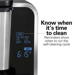 Hamilton Beach FrontFill® Deluxe 12 Cup Programmable Coffee Maker -Kitchenware Sales Shop 46321 VPA 07