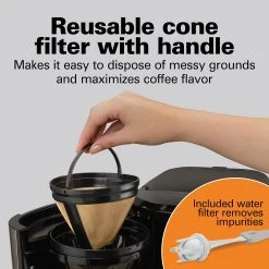Hamilton Beach FrontFill® 14 Cup Programmable Coffee Maker -Kitchenware Sales Shop 46390 VPA 06