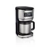 Hamilton Beach Front-Fill® 12 Cup Programmable Coffee Maker With Thermal Carafe Stainless Steel Accents