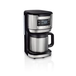 Hamilton Beach Front-Fill® 12 Cup Programmable Coffee Maker With Thermal Carafe Stainless Steel Accents