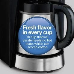 10 Cup Programmable Thermal Coffee Maker 10 10 Cup Programmable Thermal Coffee Maker -Kitchenware Sales Shop 46899R VPA 03