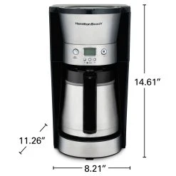 10 Cup Programmable Thermal Coffee Maker 15 10 Cup Programmable Thermal Coffee Maker -Kitchenware Sales Shop 46899R VPA 08