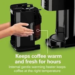 One Press® Dispensing Coffee Maker, 12 Cup -Kitchenware Sales Shop 47600 VPA 03