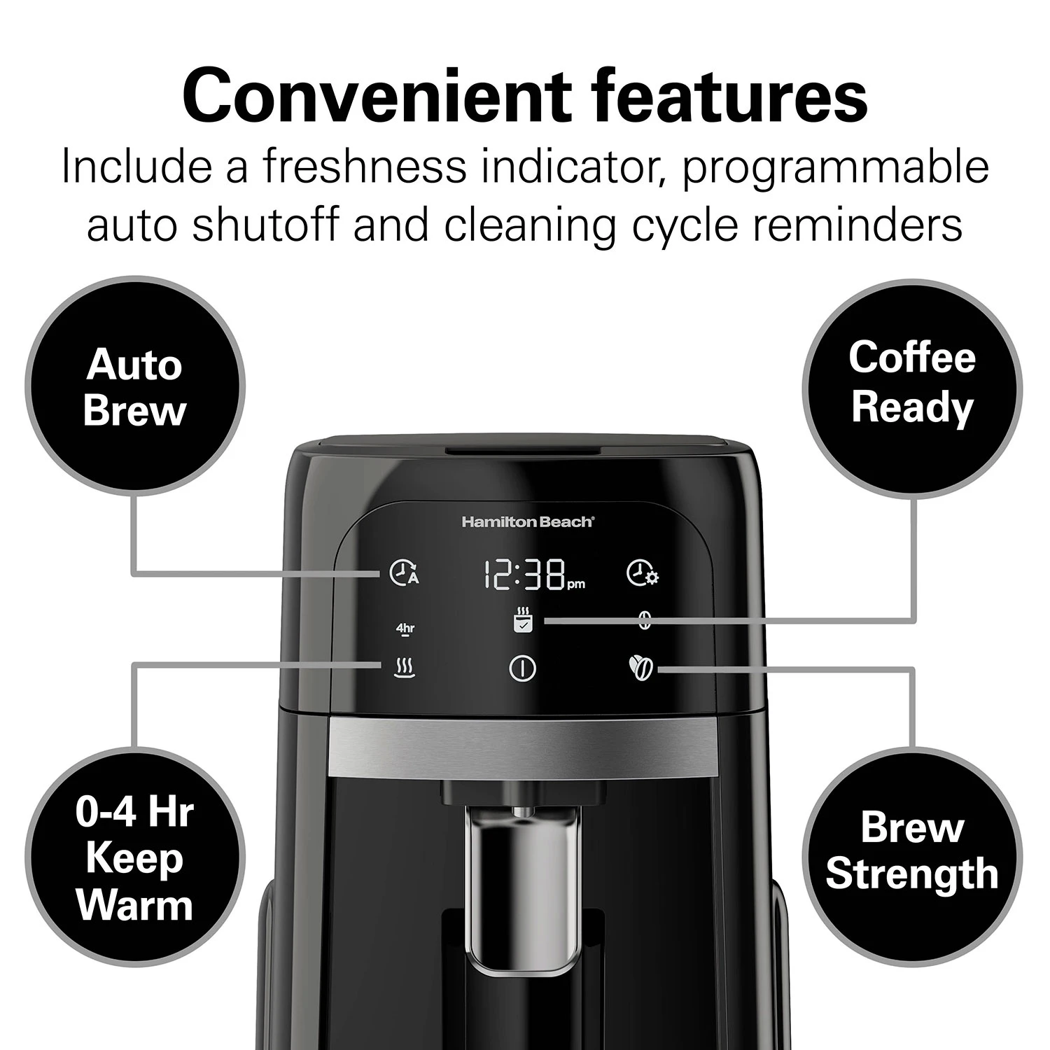 One Press® Dispensing Coffee Maker, 14 Cup 6 One Press® Dispensing Coffee Maker, 14 Cup - Image 6