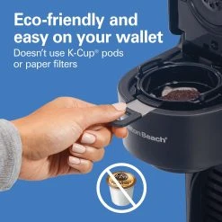 The Scoop® Single-Serve Coffee Maker, Black -Kitchenware Sales Shop 47620 VPA 03