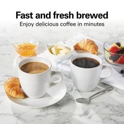 The Scoop® Single-Serve Coffee Maker, Black -Kitchenware Sales Shop 47620 VPA 05