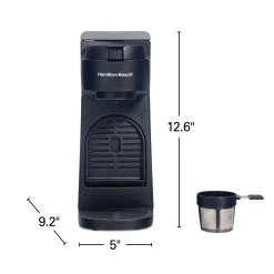 The Scoop® Single-Serve Coffee Maker, Black -Kitchenware Sales Shop 47620 VPA 08
