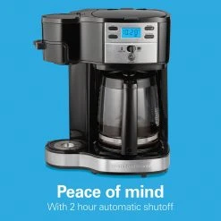 2-Way Programmable Coffee Maker, Stainless -Kitchenware Sales Shop 47650 VPA 05