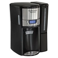 Hamilton Beach BrewStation® 12 Cup Coffee Maker With Removable Reservoir, Black & Stainless