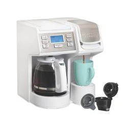 FlexBrew® Trio Coffee Maker, White Stainless
