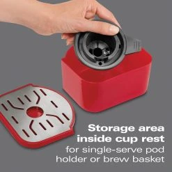 Hamilton Beach FlexBrew® Single-Serve Coffee Maker, Red -Kitchenware Sales Shop 49945 VPA 07