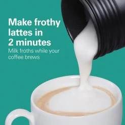 Hamilton Beach FlexBrew® Dual Coffee Maker With Milk Frother Black & Stainless Steel -Kitchenware Sales Shop 49949 VPA 04