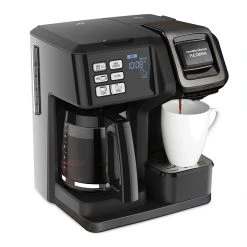 Hamilton Beach FlexBrew®Trio Coffee Maker, Black Stainless