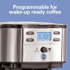 2-Way Coffee Maker, Single-Serve &12 Cup Carafe, Stainless -Kitchenware Sales Shop 49980Z VPA 06