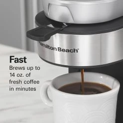 Hamilton Beach The Scoop® Single-Serve Coffee Maker With Removable Reservoir -Kitchenware Sales Shop 49987 VPA 05