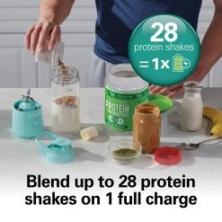 Blend Now™ Portable Cordless Blender, Aqua -Kitchenware Sales Shop 51182 VPA 06
